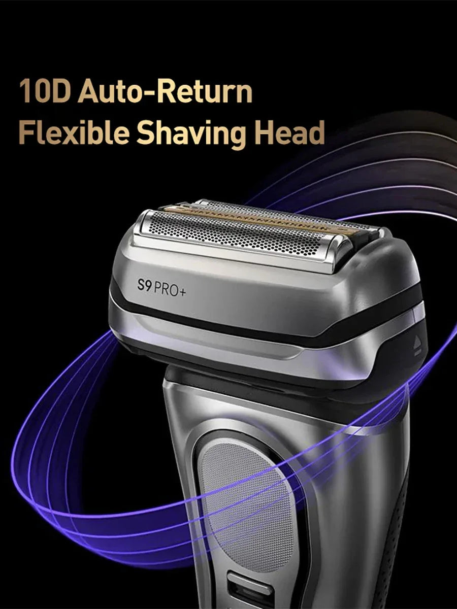 Braun Electric Shaver S9 Reciprocating Razor Rechargeable Men's Shaving Machine Wet Dry Double Use Floating Head Hair Cutting Ma