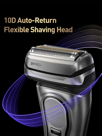Braun Electric Shaver S9 Reciprocating Razor Rechargeable Men's Shaving Machine Wet Dry Double Use Floating Head Hair Cutting Ma