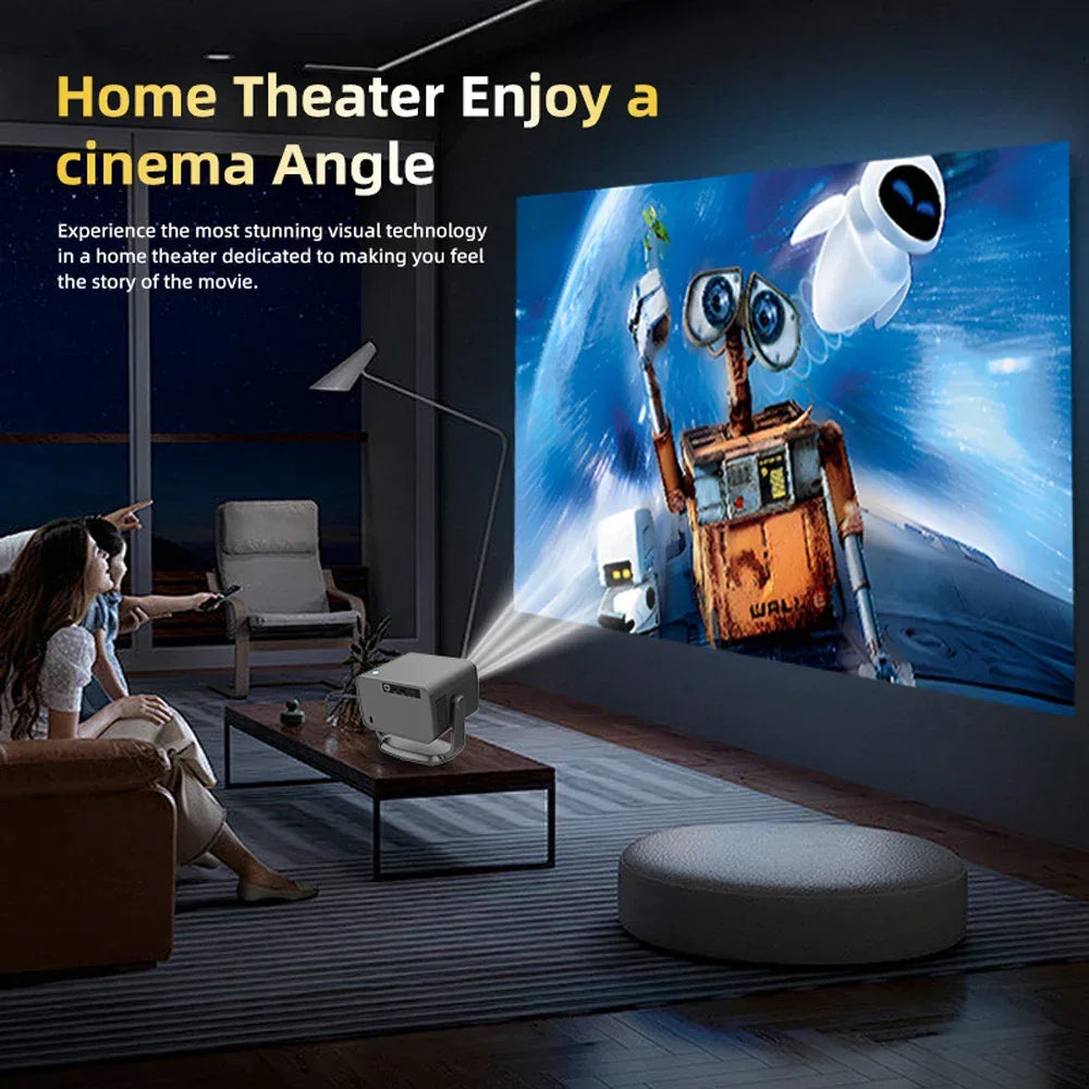 WZATCO P20 PLUS Android 13.0 Smart WiFi 6G 4K Full HD 1080P LCD LED Projector Auto Focus Video Home theater Proyectors with RJ45