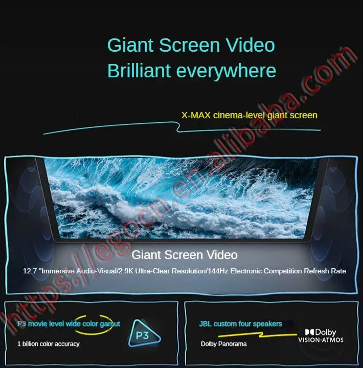 Free Gift Lenovo Pad Pro 2025 Xiaoxin 144Hz JBL 4 speakers 2.9K Android 12.7inch 2nd 10200mAh 45W Charging Big Screen For Study