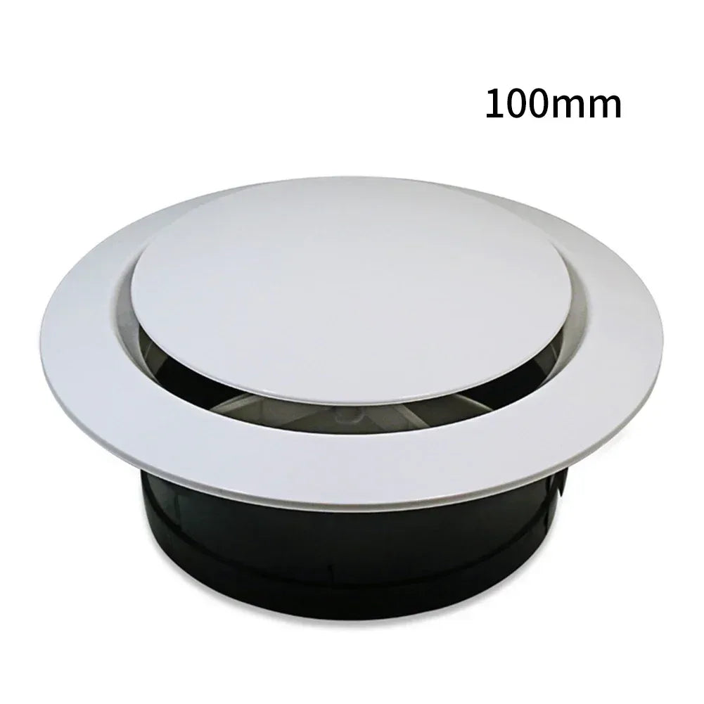Vent Cover Air Outlet Home Ventilation 100MM 150MM 200MM 75MM Air Conditioning Tube Ventilation Diffuser Circular Air Outlet