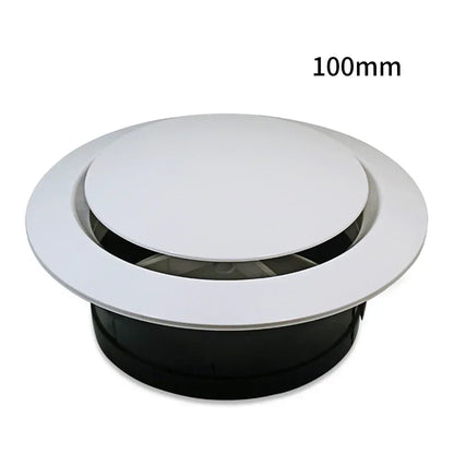 Vent Cover Air Outlet Home Ventilation 100MM 150MM 200MM 75MM Air Conditioning Tube Ventilation Diffuser Circular Air Outlet