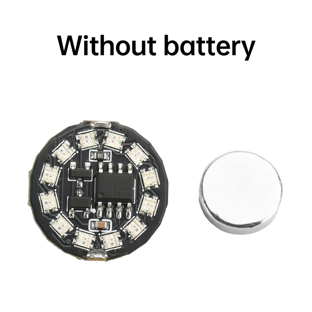 Mini Super Brightness Magnetic Control Lamp Led Single Lights Diy Toys Wireless Illumination Materials Diorama Accessory 1Pcs