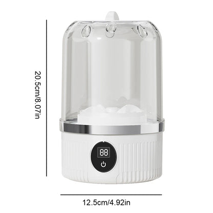 Cordless Small Washing Machine with Laundry Cup Automatic Laundry Cup Mini Special Washer for Travel Home and Dormitory