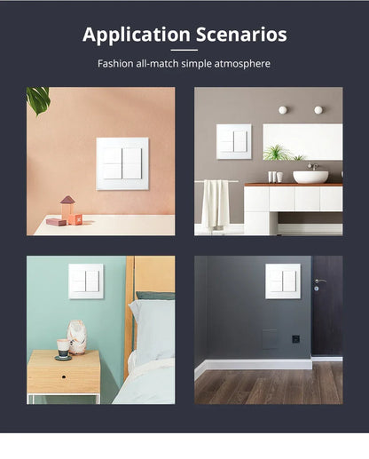 Zemismart Zigbee Interrupter 1 2 3 4 6 Gangs Light Switch Brazilian Wall switches Work with Tuya Smart Life Alexa Google Home