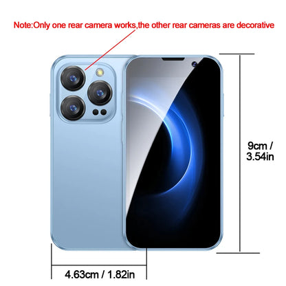 SOYES New XS18Pro 3.0" Mini Smartphone 2GB RAM 16GB ROM Facial Recognition Android 9.0 Dual SIM Standby 3G Network Little Phone