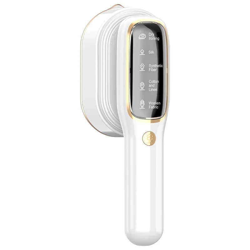 New LED Digital Display Smart Steam Iron Portable Folding Handheld Hanging Ironing Machine 1000W Home Ironing Machine