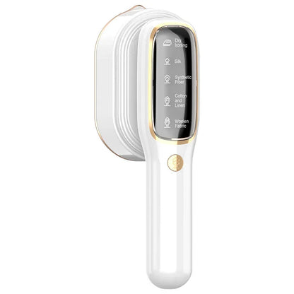 New LED Digital Display Smart Steam Iron Portable Folding Handheld Hanging Ironing Machine 1000W Home Ironing Machine