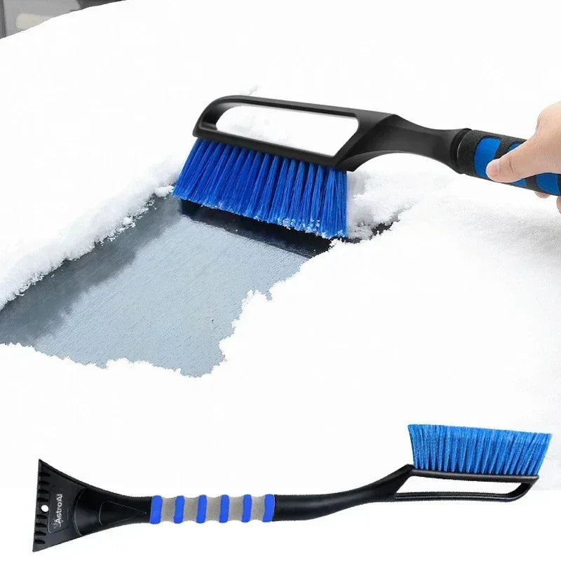 Snow Brush Ice Scrapers for Car Windshield Windows Detachable No Scratch Scraper for Ice and Snow Removal Winter with Foam Grip