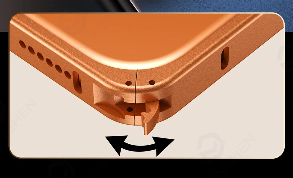 17pro Light Aluminum Metal Bumper Case Orange For iPhone 12 13 14 Plus 15 16 17 Pro Max Ultra Thin Alloy Back Frame Accessories