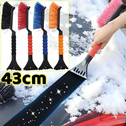 Ice Scrapers for Car Windshield 2 in 1 Snow Scraper and Brush Ergonomic Foam Grip Snow Cleaner for Car Window Ice Scraper 43cm by PDG ibma