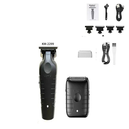 Kemei KM-2296 KM-2299 KM-T95 Professional Hair Clipper Kit or Blade Shaver Male Hair Cutting Machine Men’s Trimmer Machine