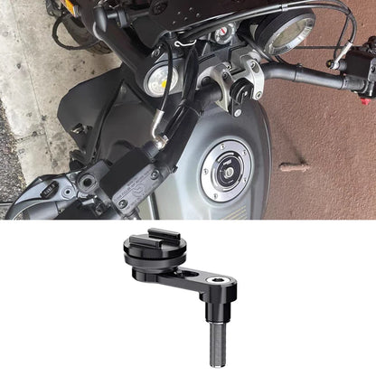 Phone Holder Stem Triple Tree Fork Mount Clamp Mobile Phone Stand Motorcycle Mirror Navigation Phone Support Handlebar Bracket