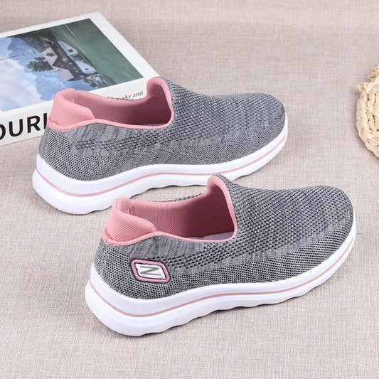 Women's Shoes 2025 Casual Sneakers Breathable Chunky Sole Free Shipping Summer Women's Shoes