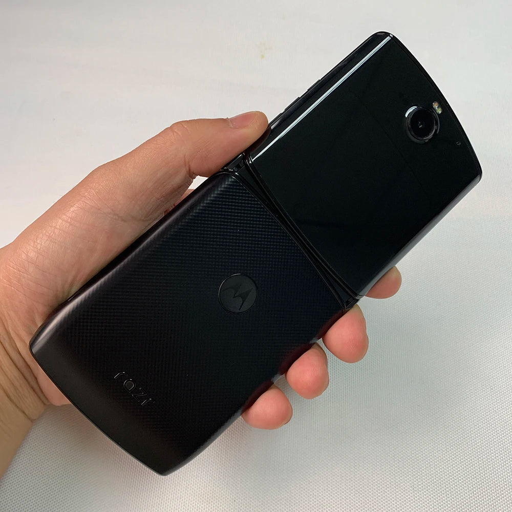 Motorola Razr 2019 XT2000 4G LTE SmartPhone NFC 6GB+128GB eSIM 16MP+5MP P-OLED 6.2'' Snapdragon 710 Octa-Core Android CellPhone