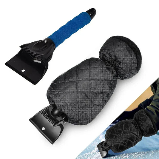 Ice Scrapers for Car Windshield Snow Scraper Cleaner Snow Ice Defrost Tool with Foam Handle Warm Glove Waterproof Snow Shovel by PDG ibma