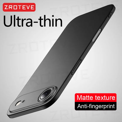For iPhone 17 Air 17e 16 16e 15 14 13 12 Pro Max ZROTEVE Slim Matte Hard PC Cover For iPhone17 iPhone16 Plus Phone Case