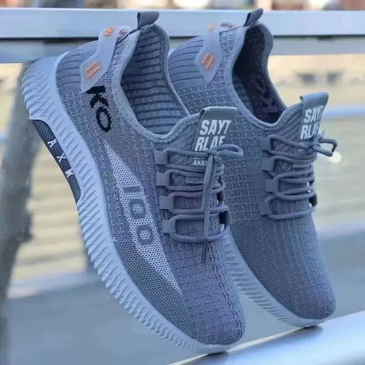 2025 Soft Soled Spring and Autumn Old Cloth Shoes Breathable Mesh Shoes Non-slip Wear-resistant Casual Low-top Shoes Work Shoes