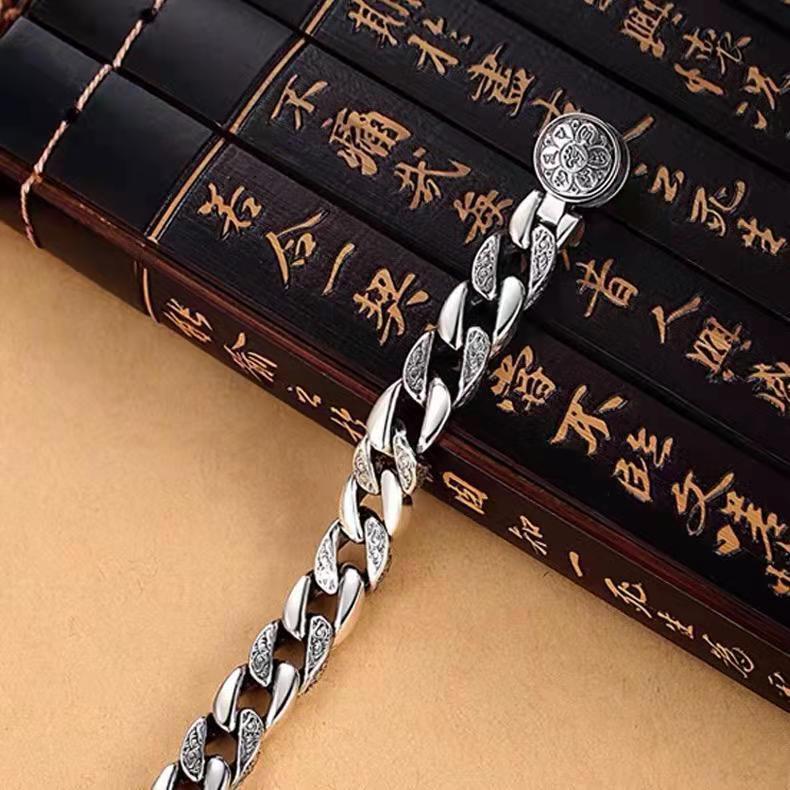 New Handmade Lucky Jinbao Paixiu Domineering Men Cuff Bracelet  Retro Trend Bracelets Fashion Jewelry Accessories