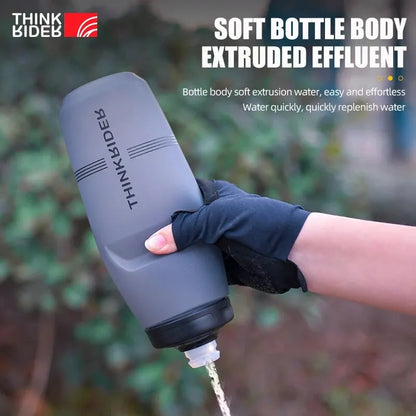 ThinkRider 620ml/750ml Bicycle Bottle MTB Road Bike Water Bottle Outdoor Sports Plastic Portable Large Capacity Drink Cycling