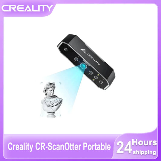 Creality CR-Scan Otter Portable Upgraded Handheld 3D Scanner 0.02mm Accuracy High Efficiency 20fps Speed Scanning Anti-shaking