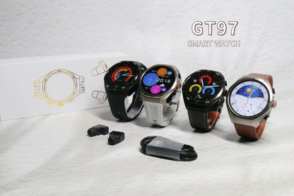 LIGE 2 In 1 Smart Watch With Earbuds NFC Smartwatch TWS Bluetooth Earphone Heart Rate Blood Pressure Monitor Sport Fitness Watch