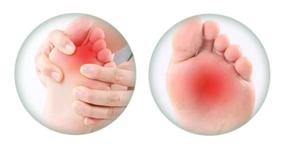 1/2Pair Silicone Pads Forefoot for Women's Shoes Non-slip Insert Self-adhesive Heel Gel Insoles Heels Sandals Anti-Slip Foot Pad