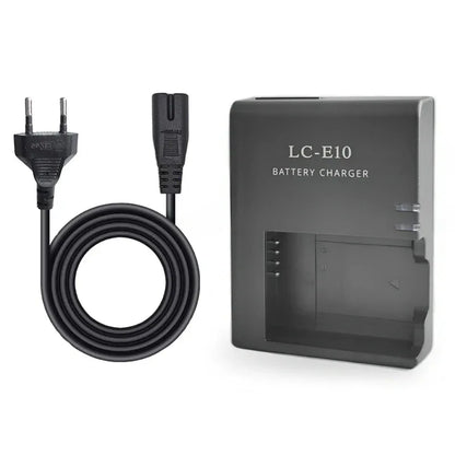 LC-E10/E LC-E10C LP-E10 BATTERY CHARGER For Canon LP-E10 EOS 1100D kiss X50 Rebel T3 EU Standard Plug