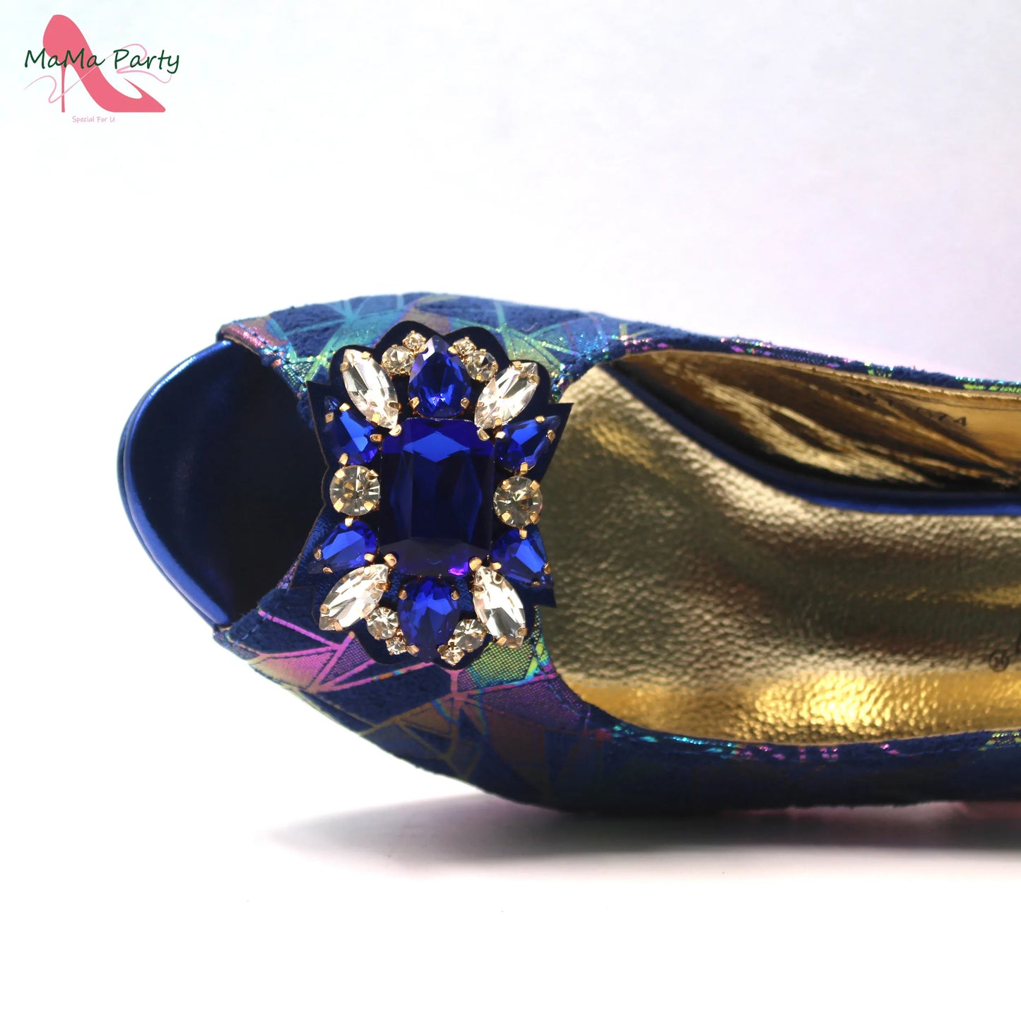 Fashion Peep Toe Sandals Italian Design Nigerian Shoes and Bag Set in Fuchsia Color Sweet Style for Wedding Party
