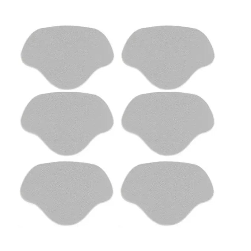 6pcs Shoe Repair Stickers Fabric Heel Protector Anti-Wear Repair Holes Self-adhesive Patches Insoles Pad Foot Care Insert