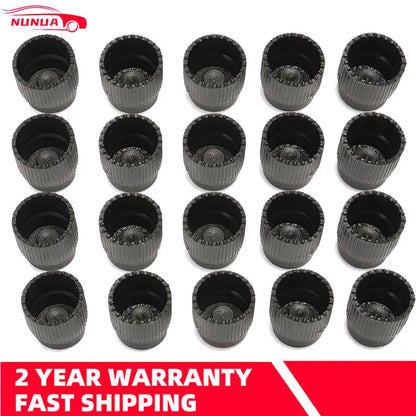R134a 13mm & 16mm Air Conditioning Service AC System Charging Port Caps Car Charging Port AC System Caps Accessories