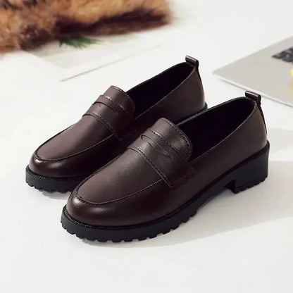 Women's Flat Shoes New Style Spring Summer 2023 Korean Fashion Round Head Casual Versatile Simple Lazy Shoes Rubber Material