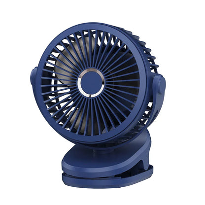 Desktop Fan Portable Clip Fan for Home Room Office Desk/Clip Fan 720° Rotate Wireless Wall Fan Portable Mini Air Circulator Fan