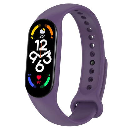 NEW 2022 Watch Strap for Xiaomi Mi Band 7 Wristband Silicone Bracelet Wrist Straps MiBand band7 Smartwatch Accessories