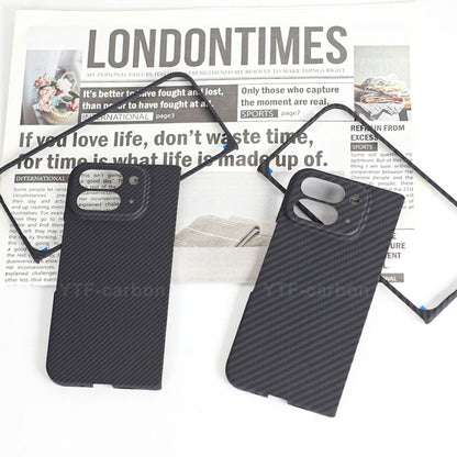 YTF-Carbon new style for Google Pixel 10 Pro fold Kevlar carbon fiber hinge protection cover ultrathin 10 Pro fold phone case