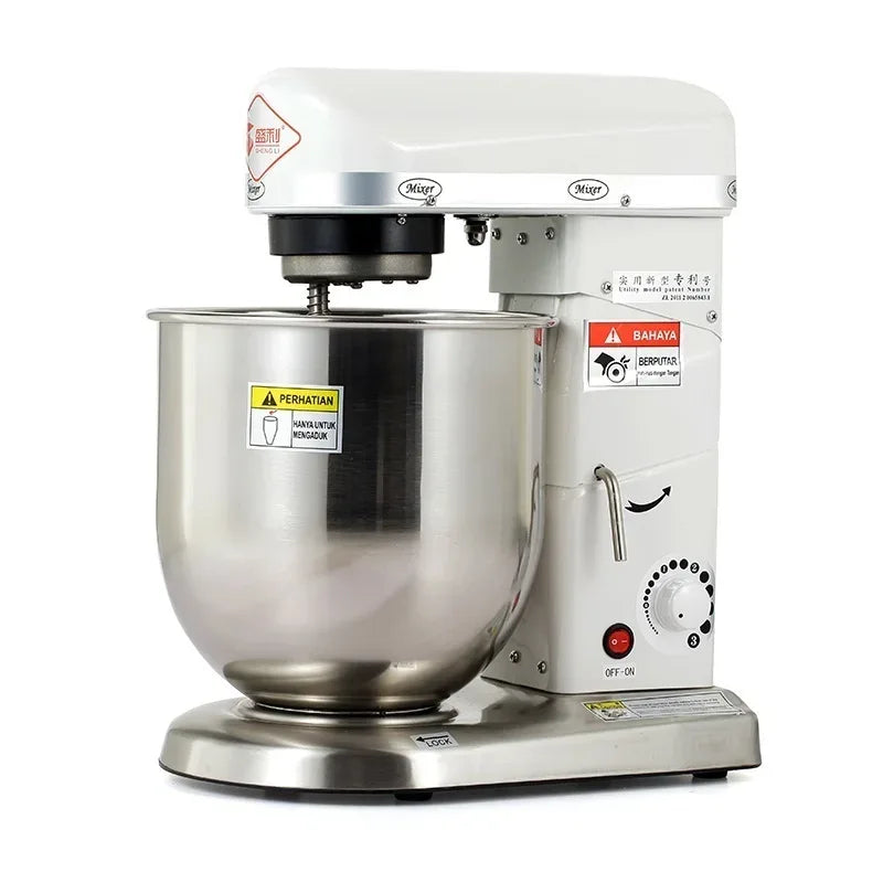 7L/10L Professional Electric Dough Stand Mixer Commercial Planetary Mixer Egg Beater Bread High Quality Mixer for Home Use 220V