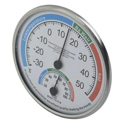 Thermometer Hygrometer Thermo Analog Humidity Indoor Climate Control Home Office Outdoor Garden Restaurant Measuring Tool