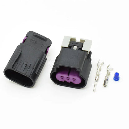1 Set Female Male 15326808 13519047 3 Way GT 150 Auto Plug For Fuel Sensor Applications GM Delphi Connector