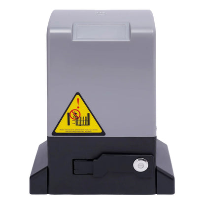 750W Sliding Electric Gate Opener Max 1600kg 1400RPM Silent Automatic Electric Motor Kit With Remote Control & Keys