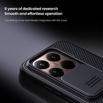 For Xiaomi 15t Pro Case NILLKIN Fitted Case Camshield Super Frosted Shield Case Lens Protection Cover For Xiaomi 15t Pro