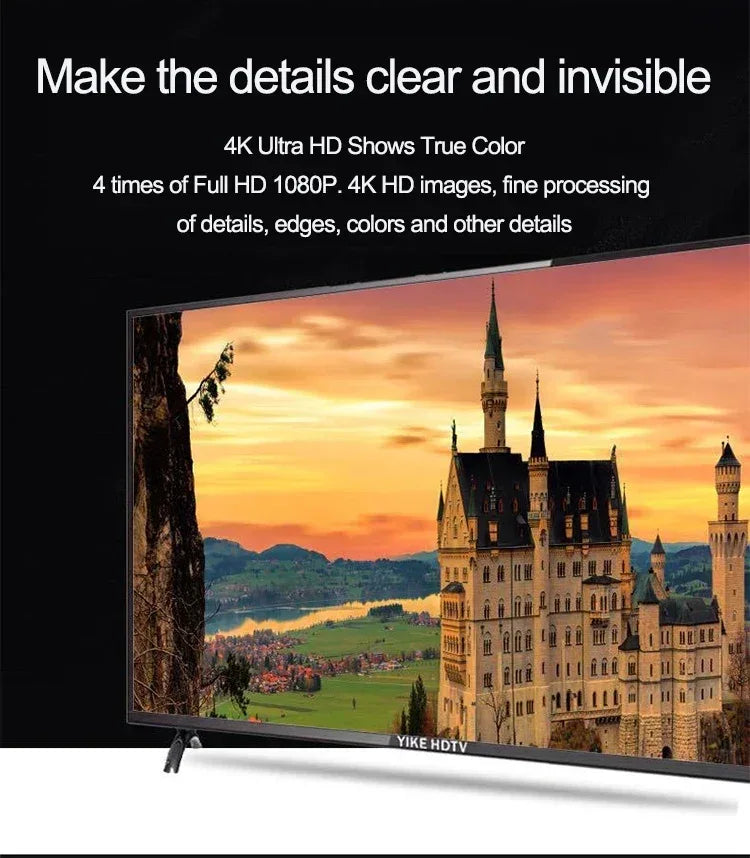 Go 2021 32 42 50 55 4K Explosion-Proof LCD TV New Product 43 Inch LED Tv Televisions Full TV