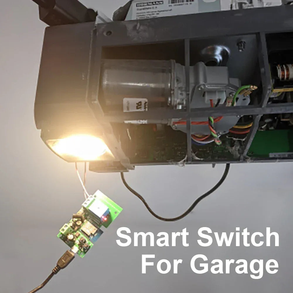 Zigbee Tuya 1CH Smart Relay Module Home Automation DC 5V 7-32V RF433Mhz Remote Control Motor Light Garage Switch Work With Alexa