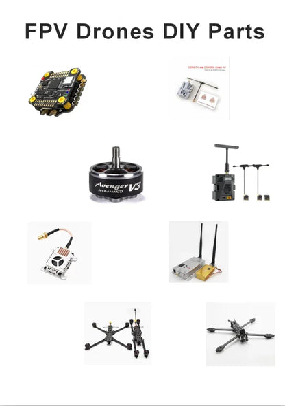 Skyzone Sky02o Racing FPV Goggles Glasses 600x400 OLED Steadyview Diversity Head Tracking Front Camera Receiver Included