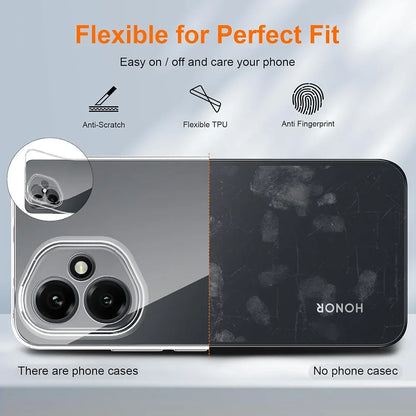 Ultra Thin Silicone Soft Case For Huawei Honor 400 200 90 70 50 Lite Pro 5g Clear Transparent Back Cover Slim Shockproof Shell