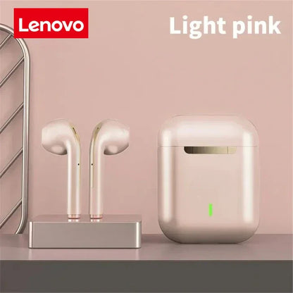 Lenovo Wireless Earphones, HiFi in-Ear Stereo with Microphone, Waterproof, Bluetooth, Touch Control, Noise Cancellation