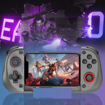 X3 Mobile Phone Gamepad with Cooling Fan Bluetooth-Compatible Mobile Phone Gaming Controller Vibration for Android/iOS/PC/Switch