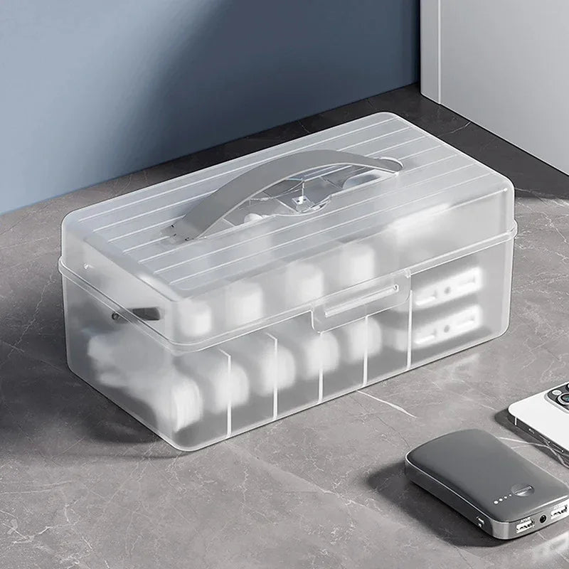 1pc Data Cable Storage Box Power Charging Cable Mobile Phone Charger Plug Organizer Desktop Cable Management Bobbin Winder