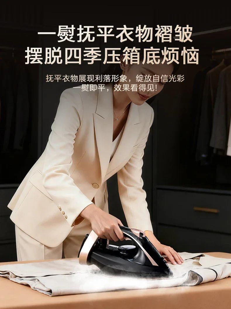 Handheld Portable Steam Iron Compact for Home Use Dry And Wet Ironing Clothes Smoothing Machine
