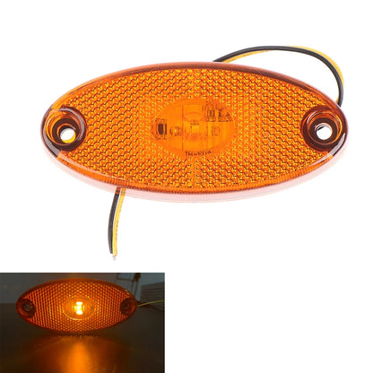 1PC 12V 24V Led Side Marker Lights for Trailer Trucks Caravan Side Clearance Marker Light Lamp Led Lorry Amber Red White