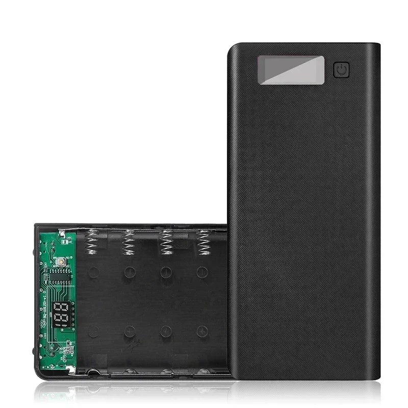 Dual USB Power Bank Battery Box Case 8*18650 LED DIY Shell Case Charging Storage Battery Holder Mobile Phone Charger For Xiaomi
